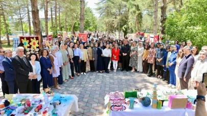"Gelenekten Geleceğe" projesi yıl sonu sergisi düzenlendi