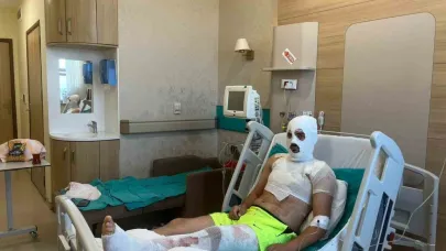 Elektrik akımına kapılan genç ölümden döndü!