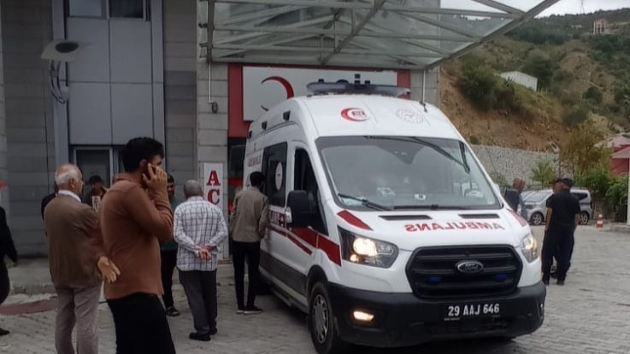 Gümüşhane’de iki araç kafa kafaya çarpıştı: 5 yaralı