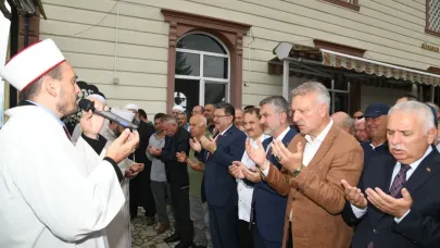 Of’ta denizde boğularak hayatını kaybeden gence son görev