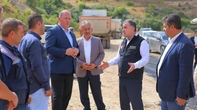 Vali Eldivan, köylerde yürütülen çalışmaları inceledi