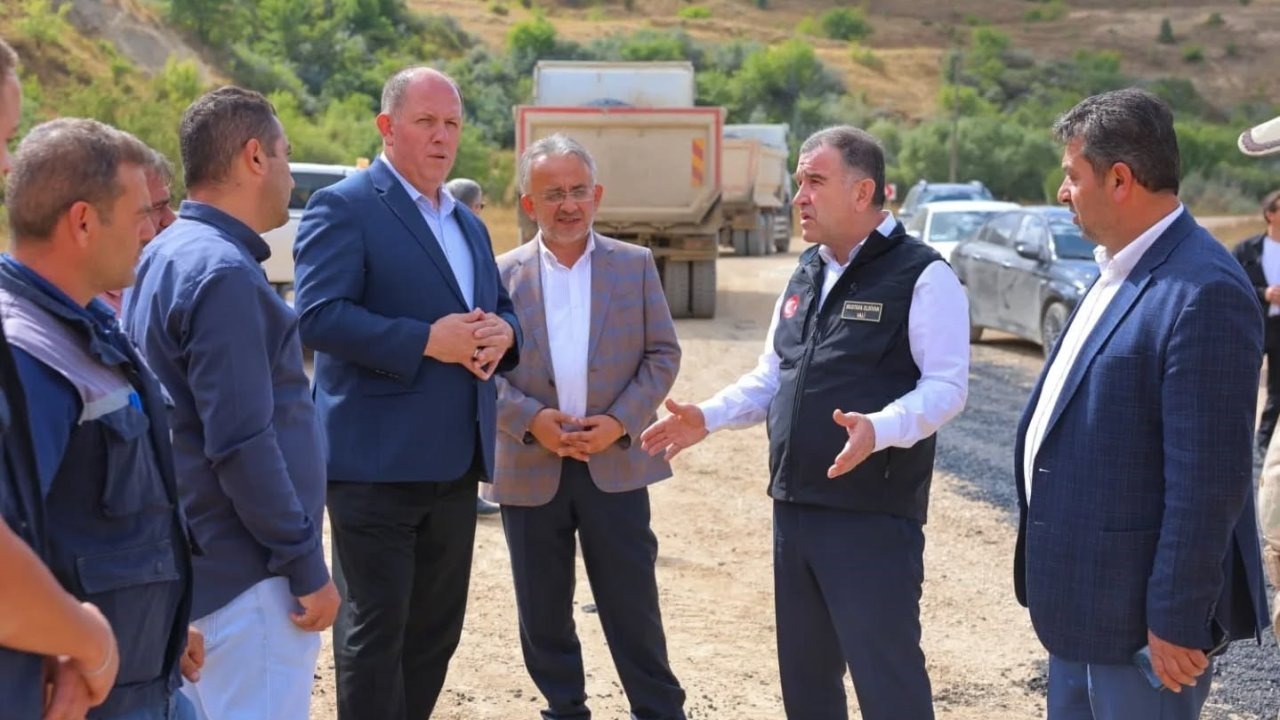 Vali Eldivan, köylerde yürütülen çalışmaları inceledi