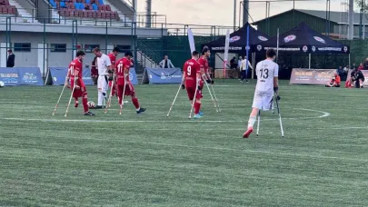 Ampute Futbol Milli Takımı, İngiltere’yi 5-1 mağlup etti