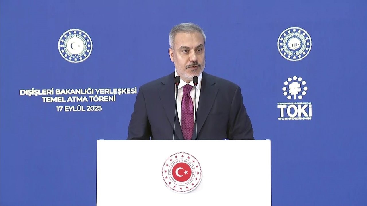 Bakan Fidan: "Dağılmış halde hizmet eden bakanlığımız artık tek çatı altında modern bir karargaha sahip olacaktır"