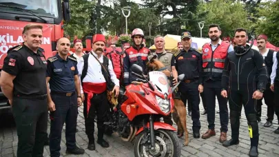 Trabzon’da motorlu itfaiye Timi kuruldu