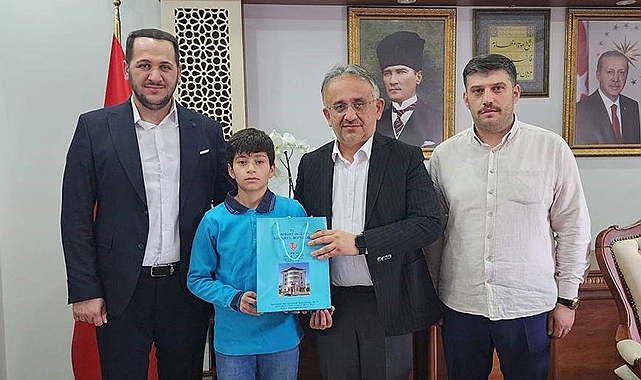 Ortaokul öğrencisi Abdulhamit Yılmaz 7 ayda hafız oldu
