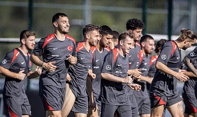 A Milli Futbol Takımı, Çekya maçı hazırlıklarını sürdürdü