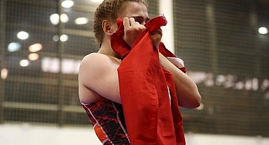 Minderde altın madalya...