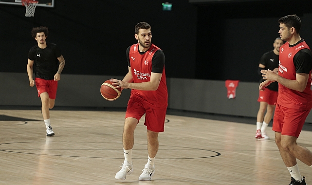A Milli Erkek Basketbol Takımı, İstanbul'daki çalışmalarını tamamladı