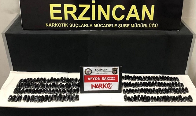 Erzincan’da İran uyruklu 3 kişi uyuşturucu ticaretinden tutuklandı