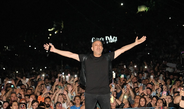 Haluk Levent Sivrihisar'da unutulmaz bir gece yaşattı