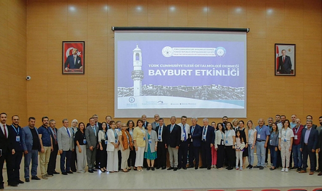 Prof. Dr. Orhan Ateş'in ev sahipliğinde Bayburt'ta Uluslararası Oftalmoloji Kongresi