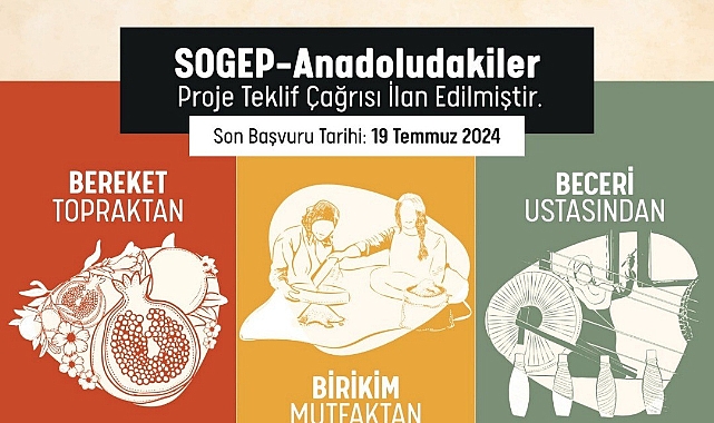 SOGEP Anadoludakiler programına ilişkin proje teklif çağrısı başladı
