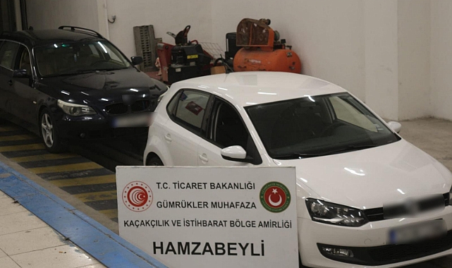 Usulsüz işlemlerle Türkiye'ye sokulmak istenen 87 araç ele geçirildi