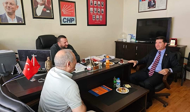Belediye Başkanı Kaya'dan CHP Bayburt İl Örgütü'ne ziyaret