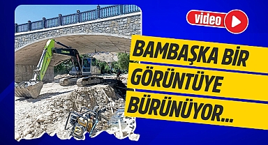 Çalışmalar ilerledikçe bambaşka bir görüntüye bürünüyor...