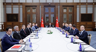 EKK, Cumhurbaşkanı Yardımcısı Yılmaz başkanlığında toplandı