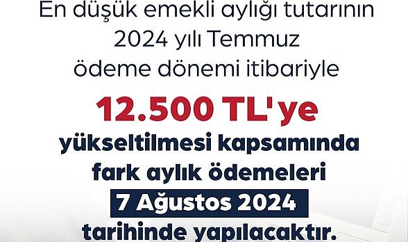 SGK, emekliye fark ödemesinde tarihi açıkladı