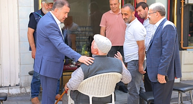 Vali Eldivan'dan esnaf ziyareti