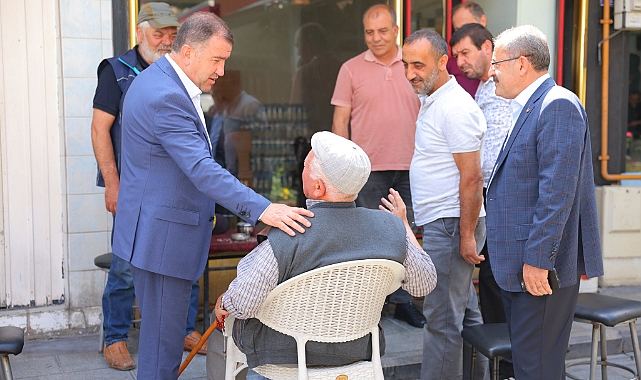 Vali Eldivan'dan esnaf ziyareti