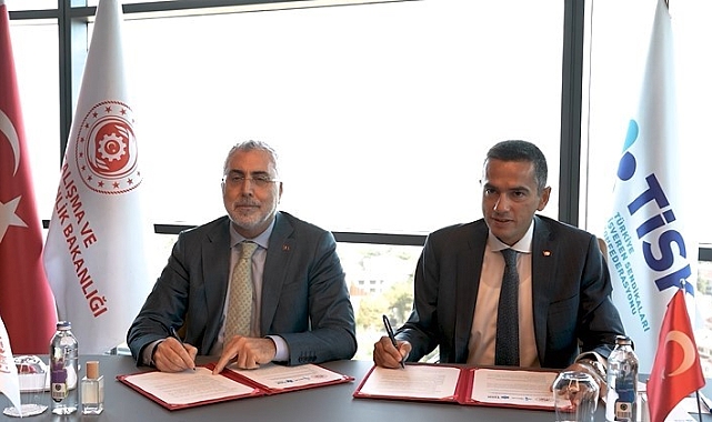 Çalışma ve Sosyal Güvenlik Bakanlığı ile TİSK Arasında 'Nitelikli İşgücü Yetiştirilmesine Yönelik İş Birliği Prokolü' İmzalandı