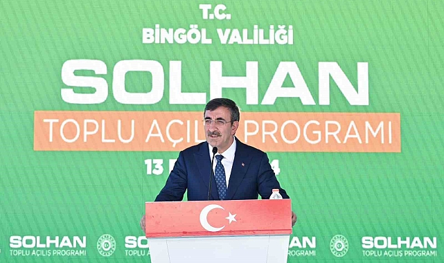Cumhurbaşkanı Yardımcısı Yılmaz: "Huzur ve güven ortamının pekişmesiyle bugün Doğu ve Güneydoğu her zamankinden daha güçlü"