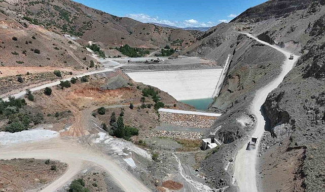 Erzincan Ballı Barajı 9,95 milyon metreküp su depolayacak, üreticiye yılda 115 milyon lira ek gelir sağlayacak