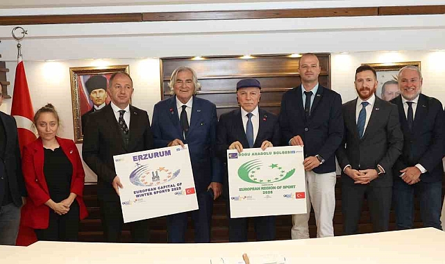 Erzurum 2025 Avrupa Kış Sporları Başkenti seçildi