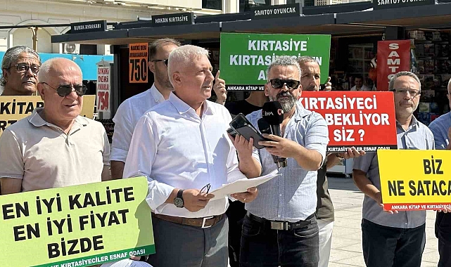 Kırtasiyeciler Odası'ndan kırtasiye ürünlerinin zincir marketlerde satılmasına tepki