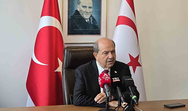 KKTC Cumhurbaşkanı Tatar: "Kıbrıs'ta iki devletin eşit egemenlik temelinde yaşayabileceği bir çözüm öneriyoruz"