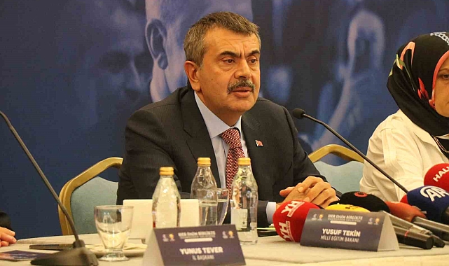 Milli Eğitim Bakanı Tekin: "Niye rahatsız oluyorsunuz?"
