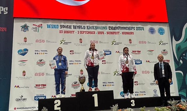 Sinem Erdoğan dünya üçüncüsü oldu