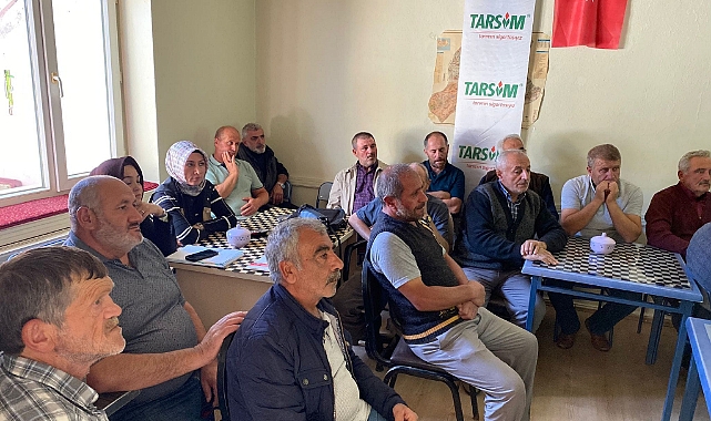 Tarımla uğraşan üreticilere yönelik toplantı düzenlendi