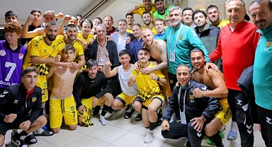 Temsilcimizden galibiyet pozu…