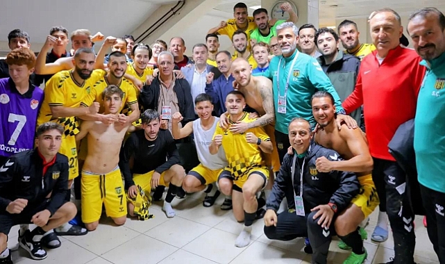 Temsilcimizden galibiyet pozu…