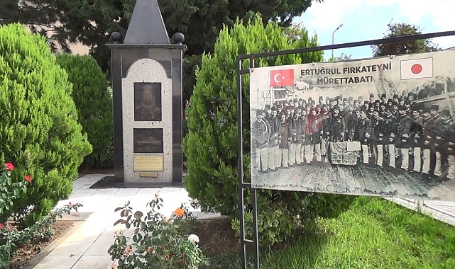 Türk Japon dostluğunun temeli orada atılmıştı: Japon ve Türk bayraklarıyla donatıldı
