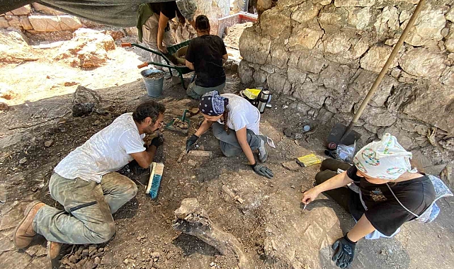 Türkiye'de ilk kez rastlanan arkeolojik bulgu, Andriake Limanı'nın idare merkezinde kullanılmış olabilir