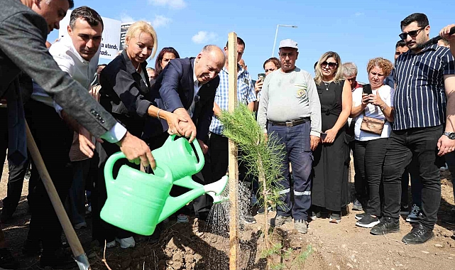 Yüreğir'de 'Narin' için hatıra korusu oluşturuldu