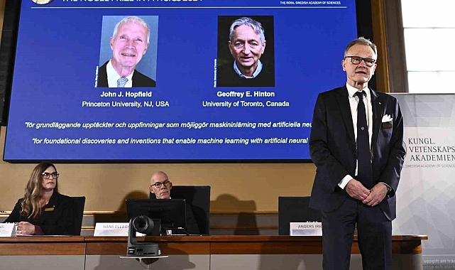 2024 Nobel Fizik Ödülü'ne ABD'li Hopfield ve "Yapay zekanın babası" Hinton layık görüldü