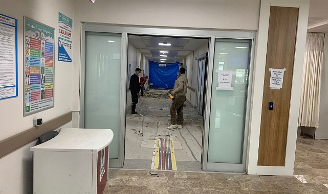 Acil servis tadilata girdi