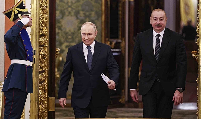 Aliyev, Putin ile görüştü