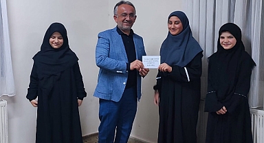 Bayburt'ta Naat-ı Şerif okuma yarışması yapıldı