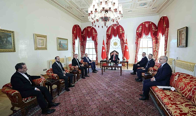 Cumhurbaşkanı Erdoğan Rusya, İran, Azerbaycan ve Ermenistan'ın dışişleri bakanlarıyla görüştü