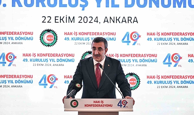 Cumhurbaşkanı Yardımcısı Yılmaz: "Vergi gelirlerinde sağlanan iyileşmeyi vatandaşlarımızın refahı ve ülkemizin istikrarı için verimli alanlara yönlendireceğiz"