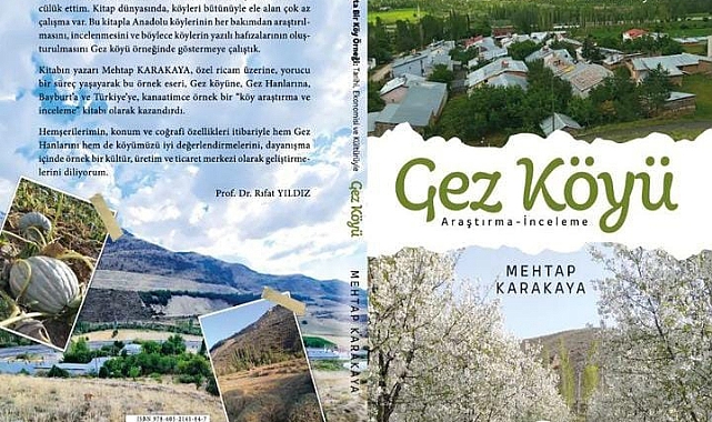 “Gez”in kitabı yazıldı