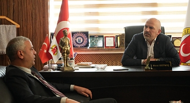 Kent Konseyinden Gazeteciler Cemiyeti'ne ziyaret