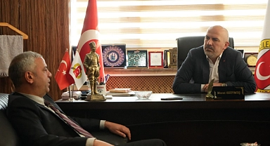 Kent Konseyinden Gazeteciler Cemiyeti'ne ziyaret
