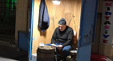 Kestane tezgahtaki yerini aldı