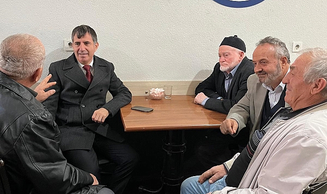 Milletvekili Ateş'ten esnaf ziyareti