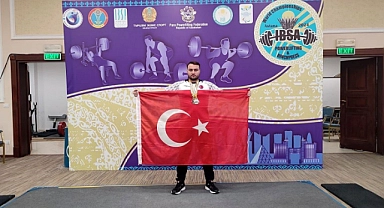 Muhammet Şimşek dünya ikincisi oldu